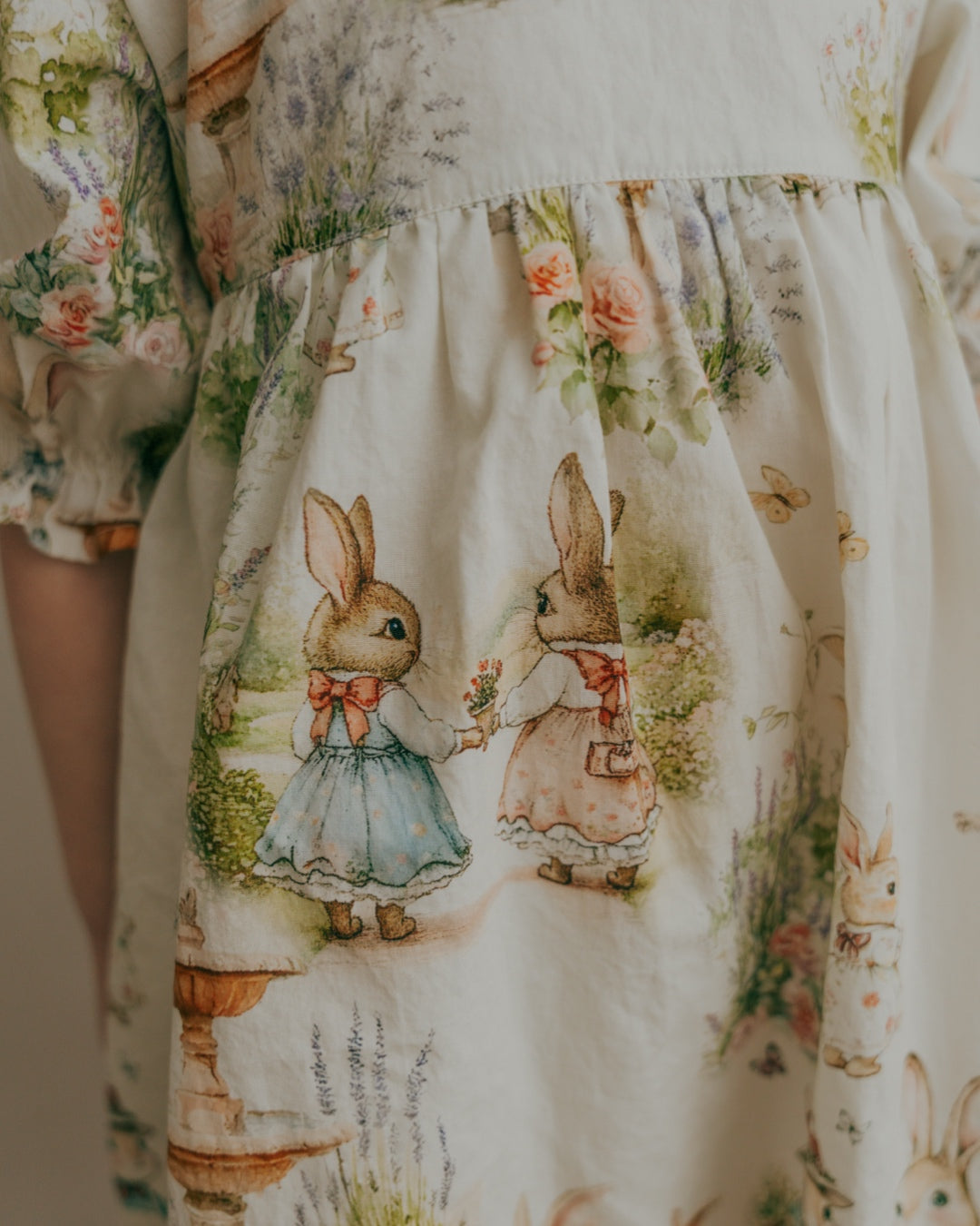 Aoki Dress-Woodland Bunny