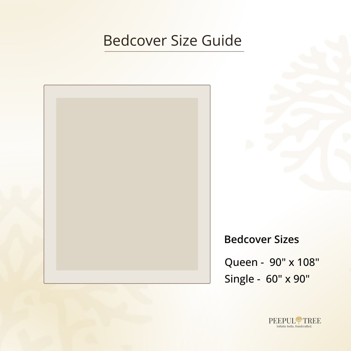 Marigold Bed Cover (60" x 90")