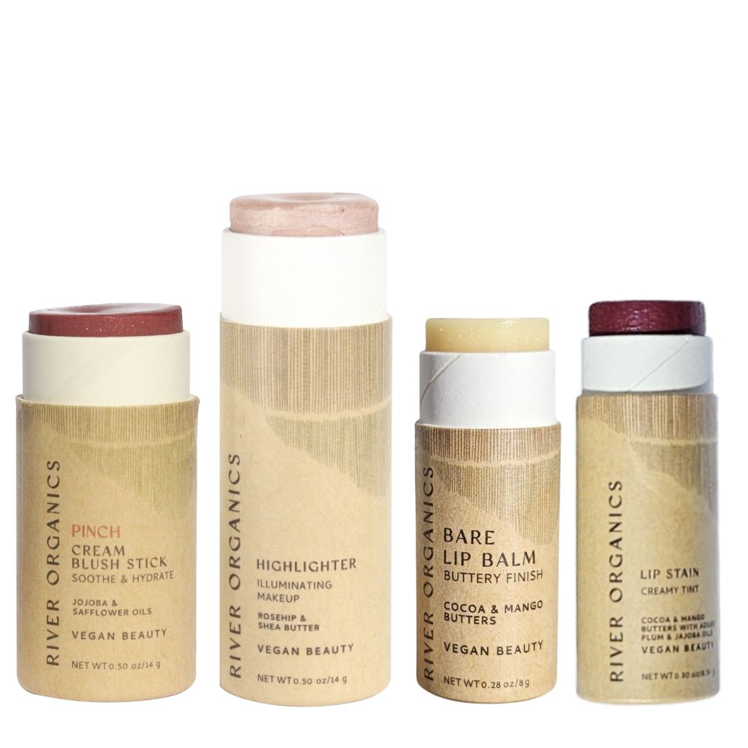 Colour Sets with Blush, Highlighter, and Lip Set