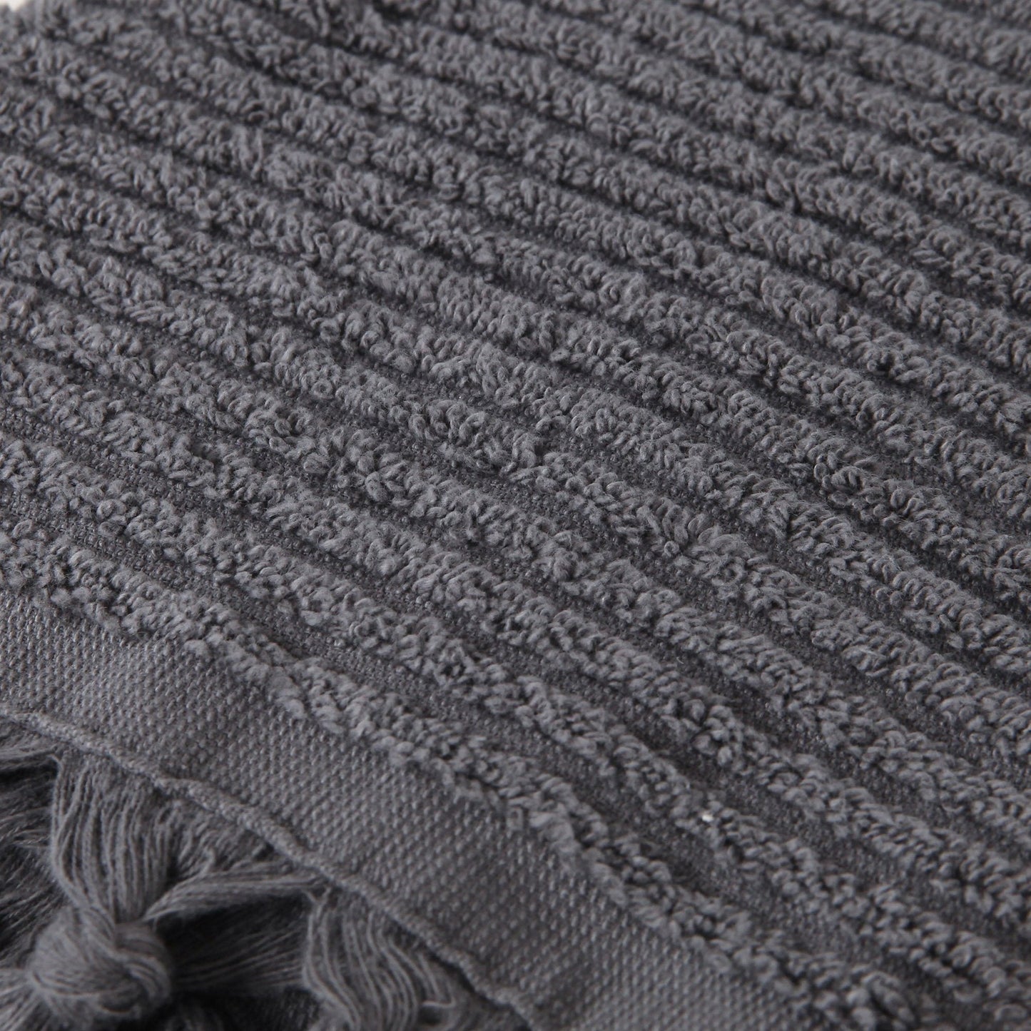 Ribbed Loom Terry Hand Towel Bundle