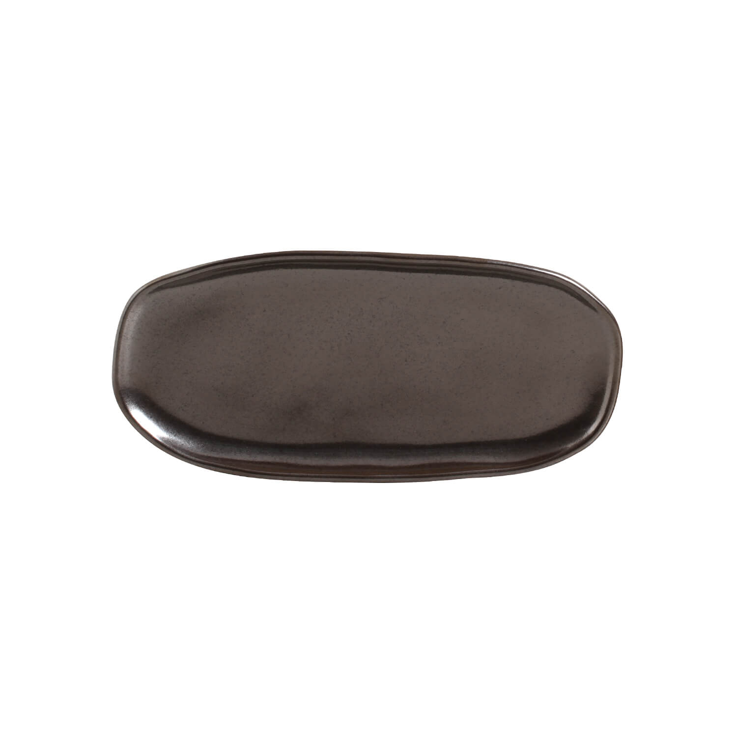 Shallow Organic Oval Platter Small Set of 4