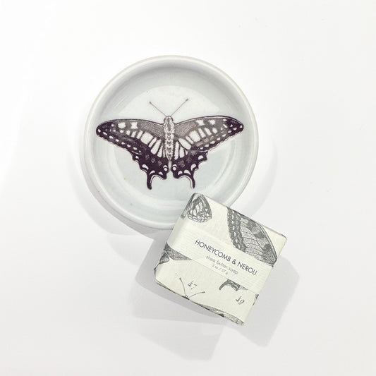 Petite Honeycomb & Neroli and SKT Swallowtail Everything Plate Gift Set