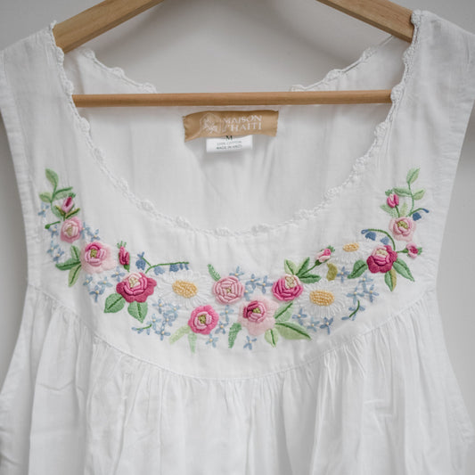 Pink Rosebud Nightgown