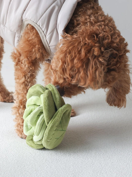 SNUFFLE CABBAGE NOSEWORK TOY by Pups & Bubs
