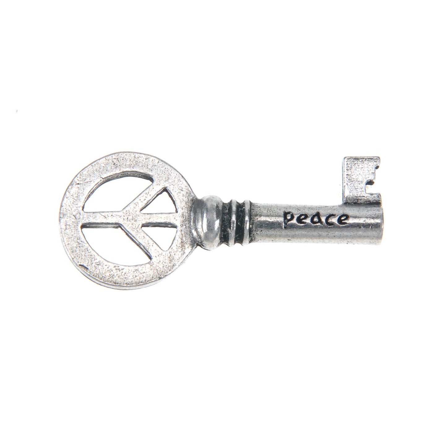 Peace Key Charm