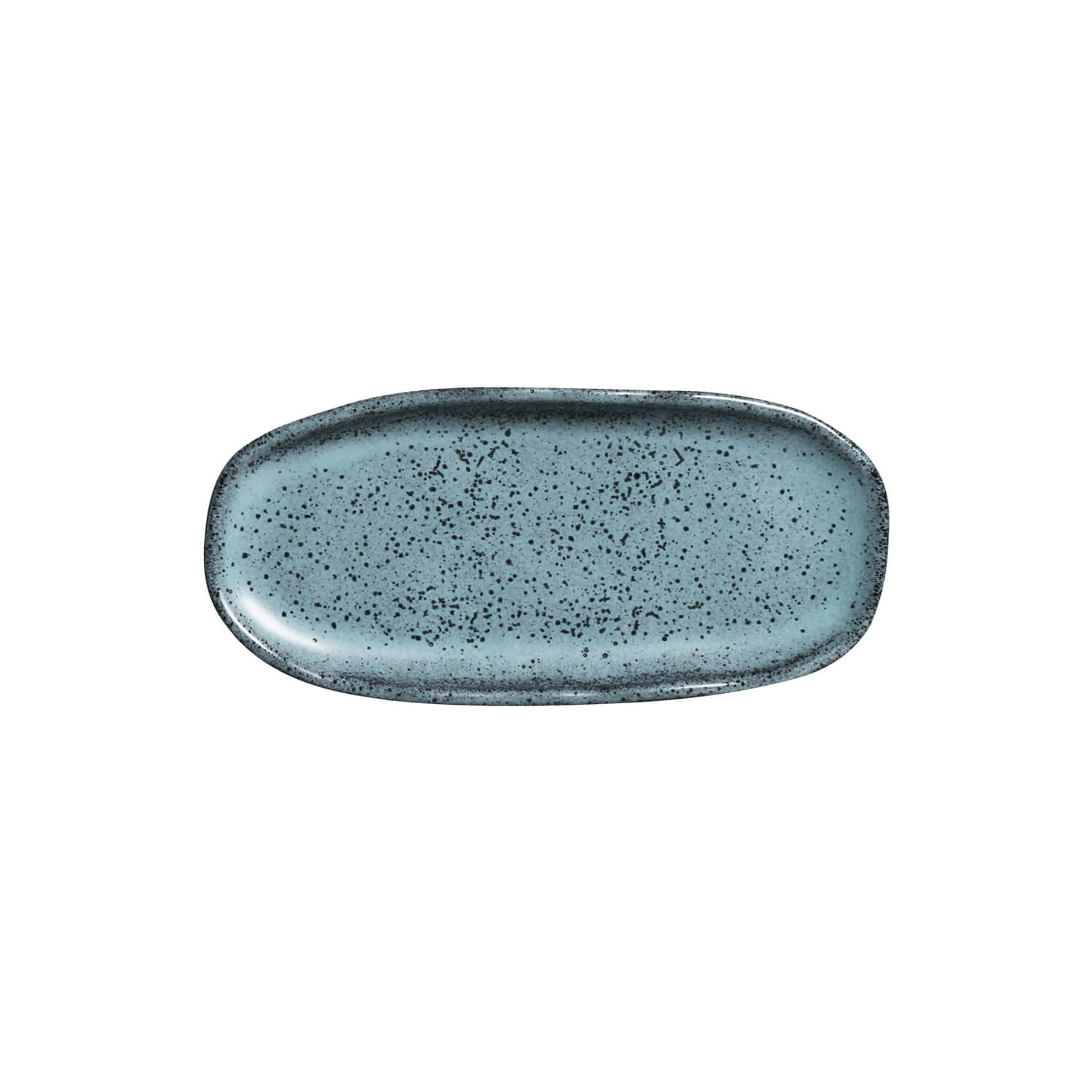 Shallow Organic Oval Platter Mini Set of 4