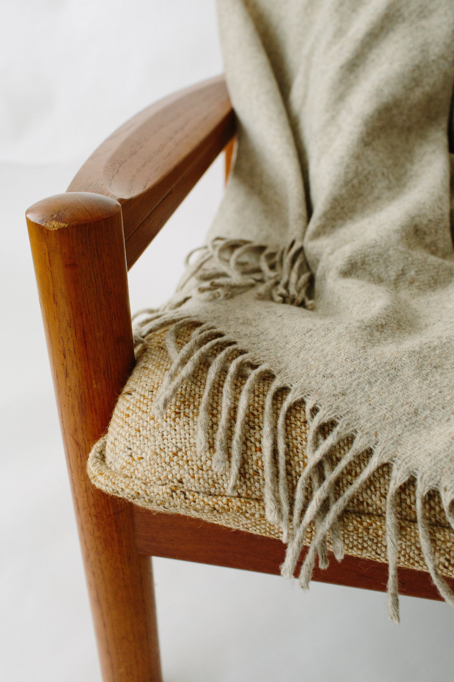 Wool Throw Blanket