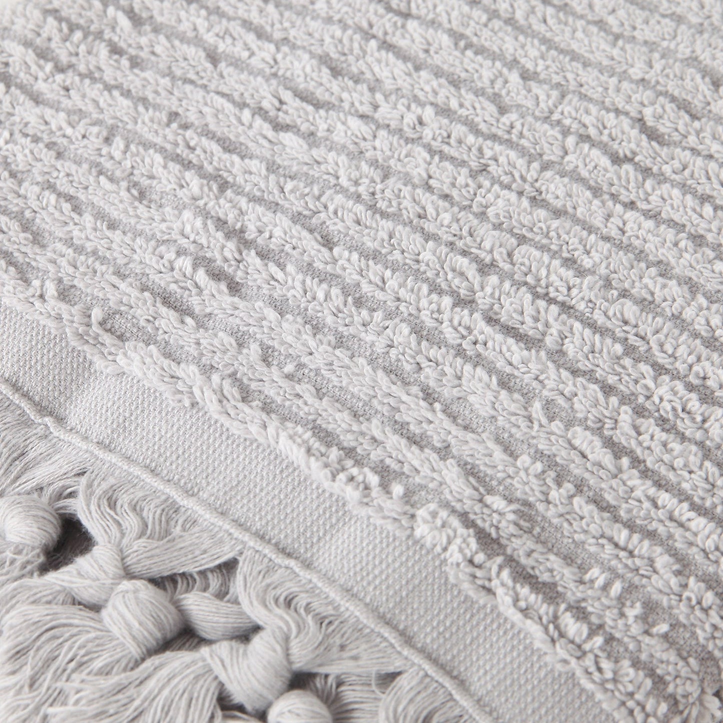 Ribbed Loom Terry Hand Towel Bundle