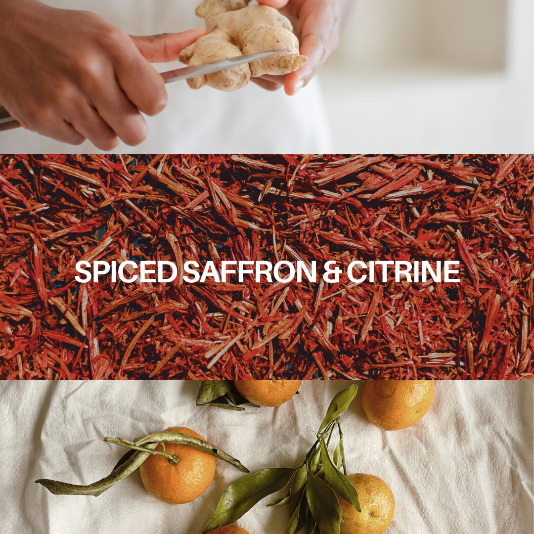 Spiced Saffron & Citrine Candle & Playlist