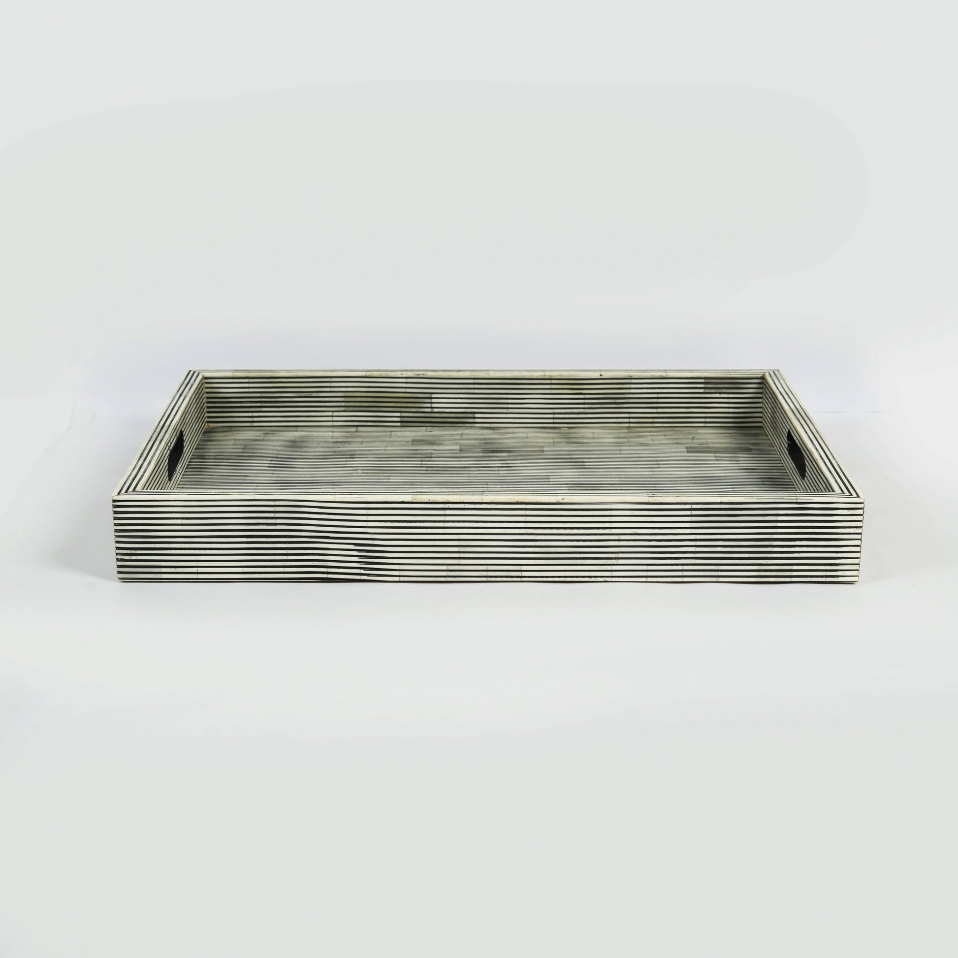 Pinstripe Inlay Medium Tray