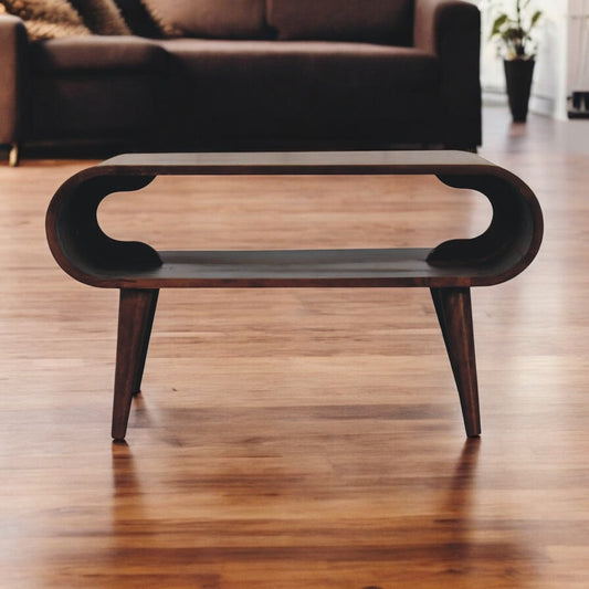 Solid Wood California Walnut Coffee Table