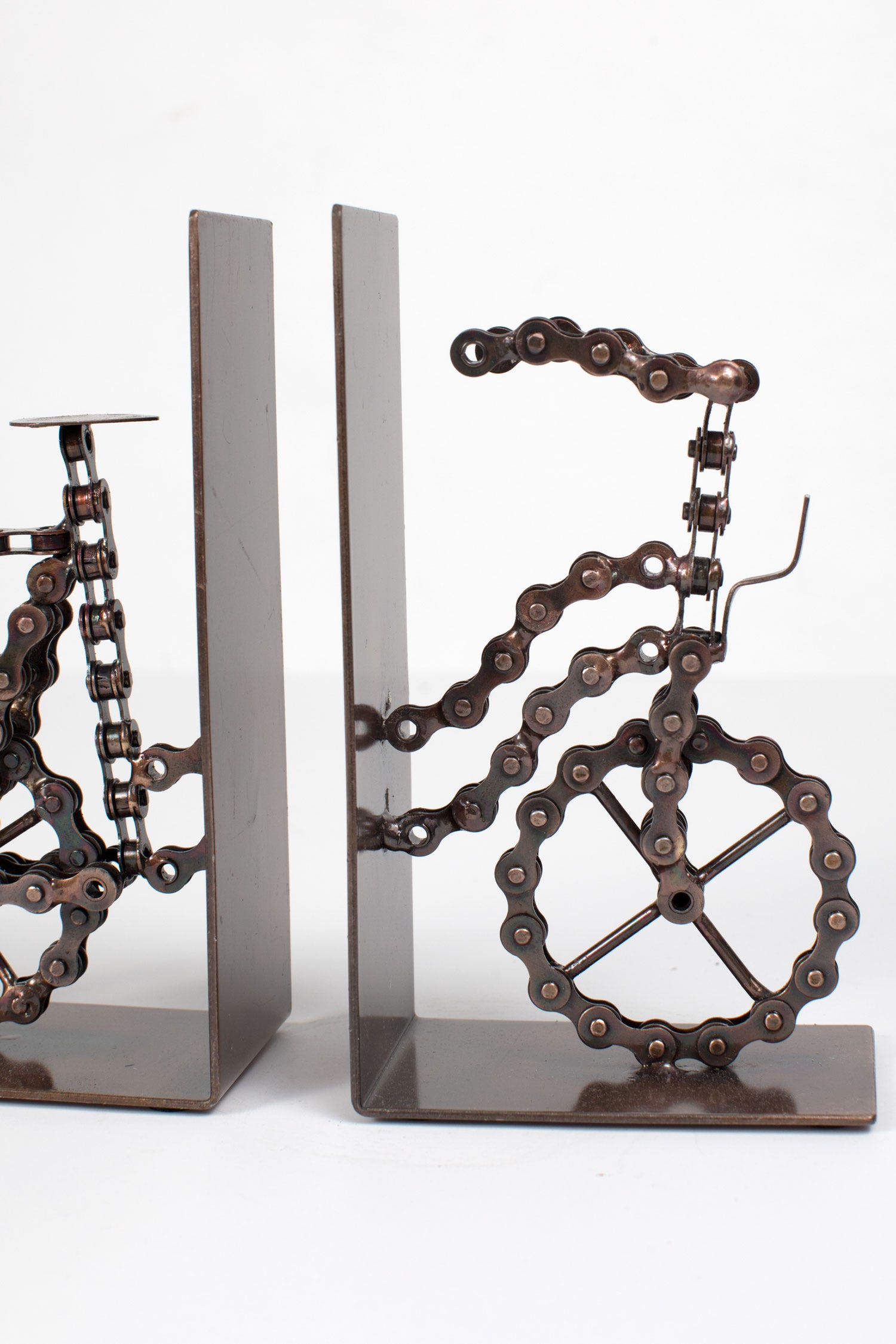 Bicycle Chain Bookends