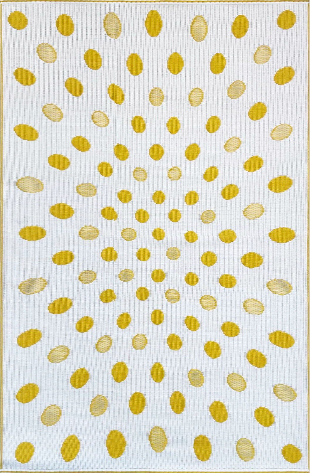 Crazy Dots Yellow & White