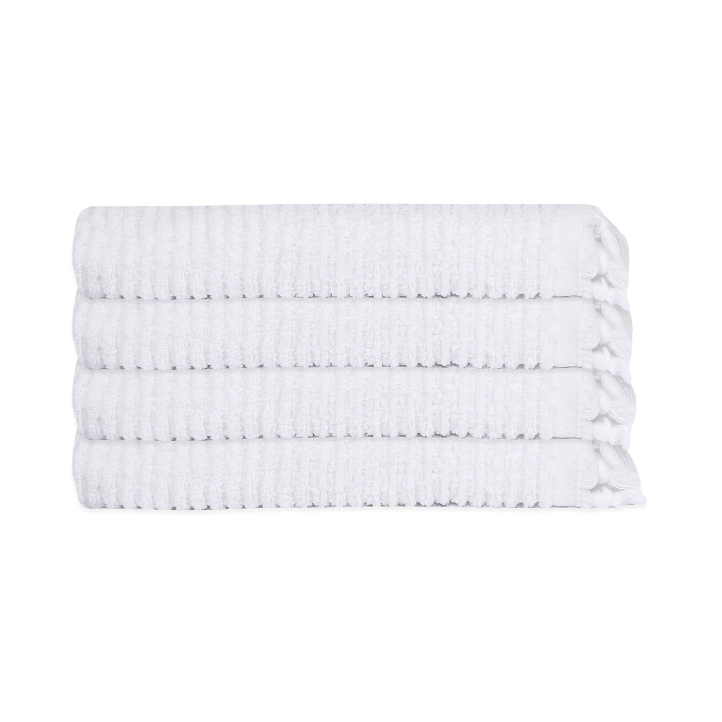 Ribbed Loom Terry Hand Towel Bundle