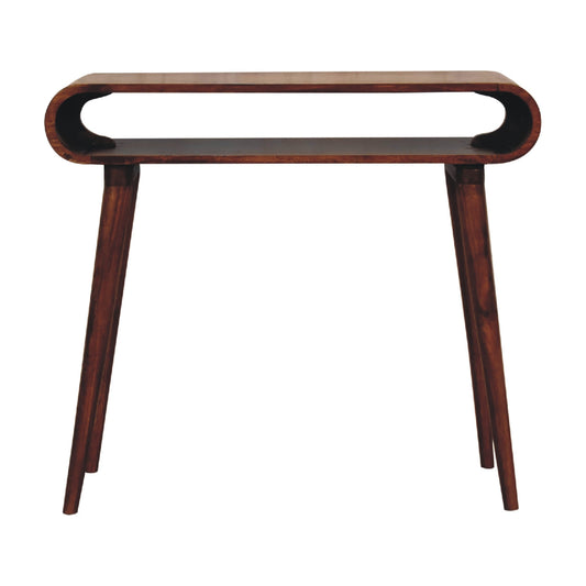 Solid Wood Amaya Nordic Style Console Table,
