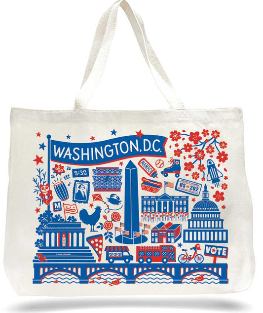 DC Landmarks Tote Bag