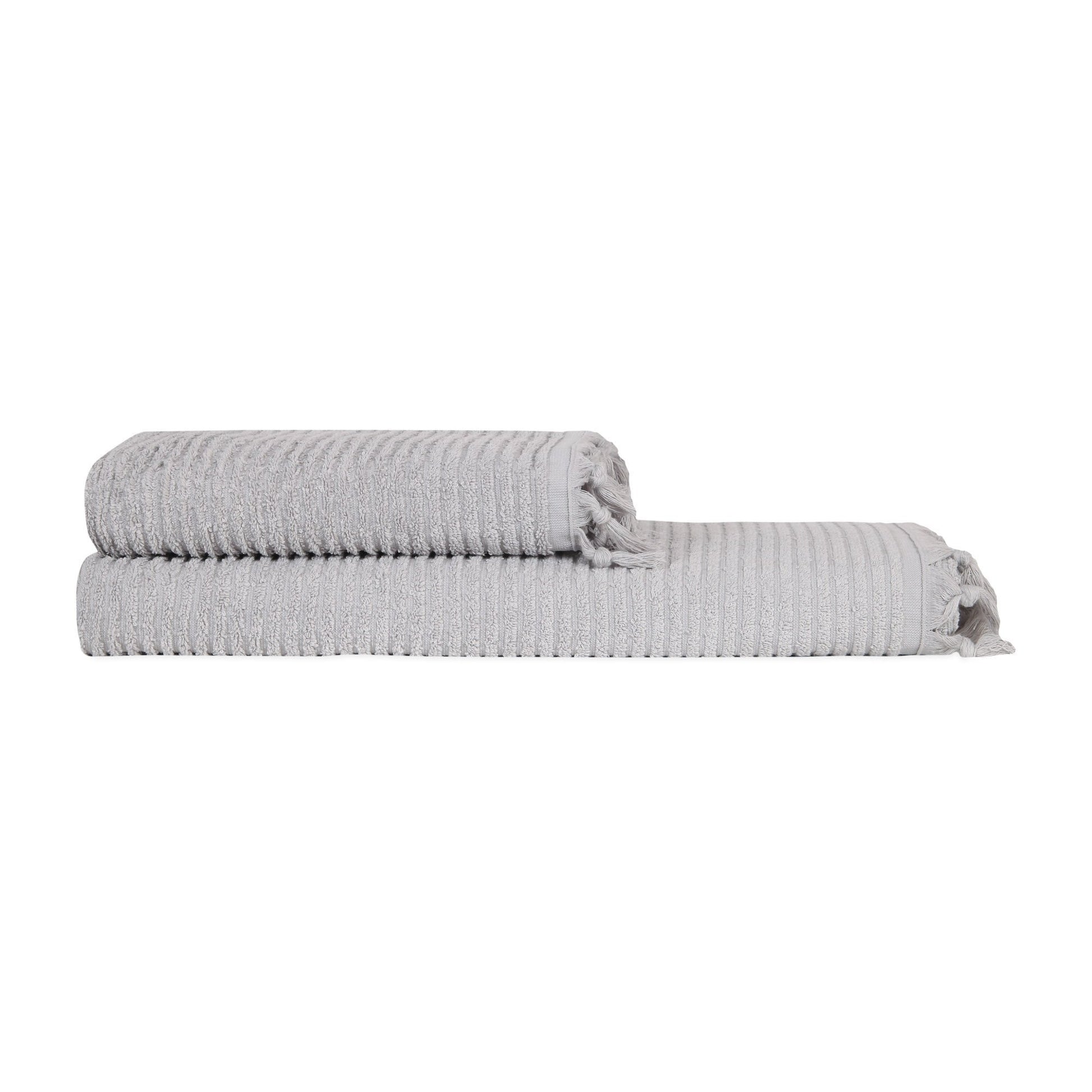 Ribbed Loom Terry Towel Set