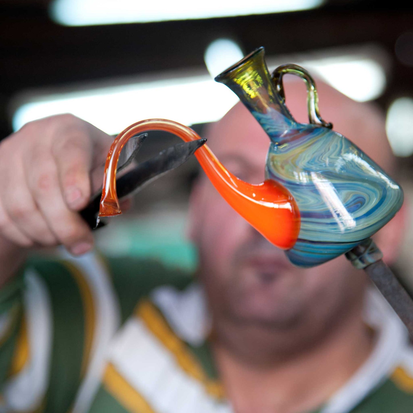 Phoenician Glass Vase