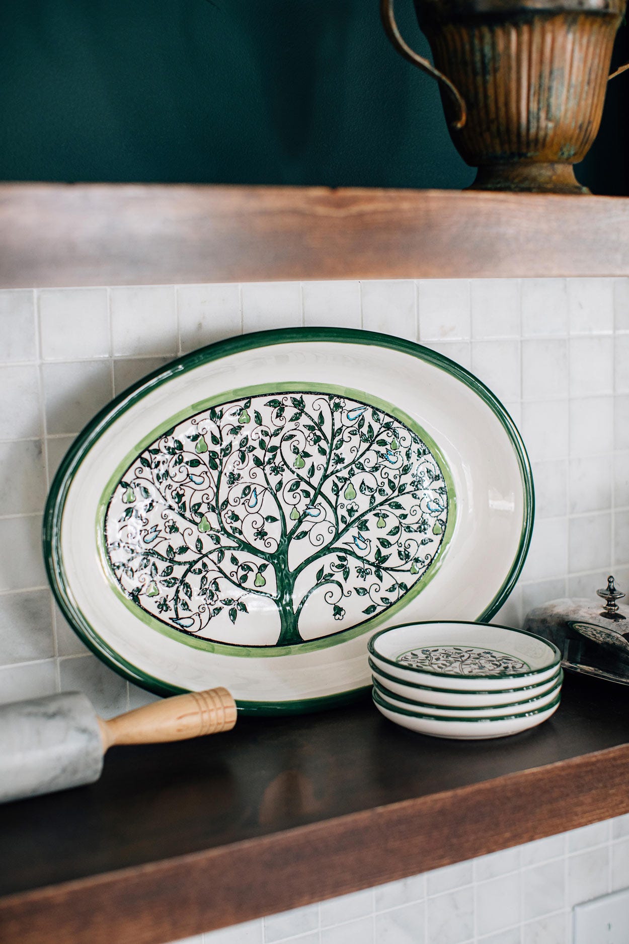 Tree of Life Serving Platter