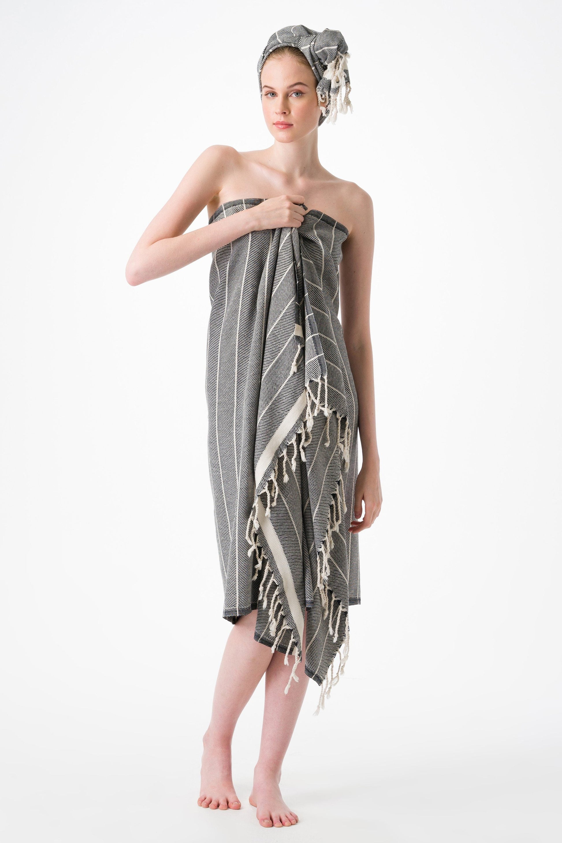 Lena Turkish Hand / Kitchen Towel Bundle