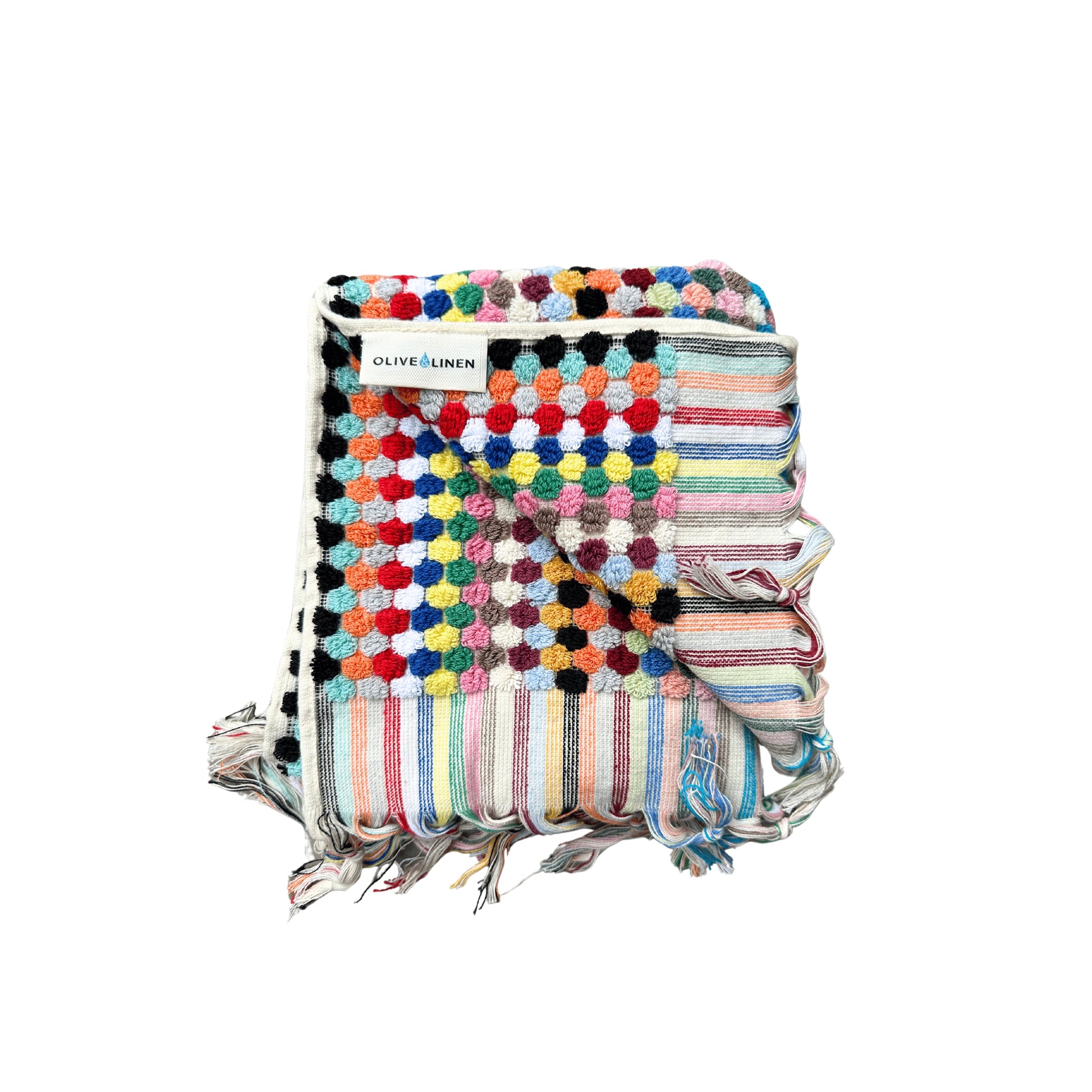 Dots Terry Hand Towel Bundle