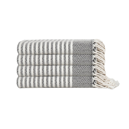 Zipper Turkish Hand / Kitchen Towel Bundle