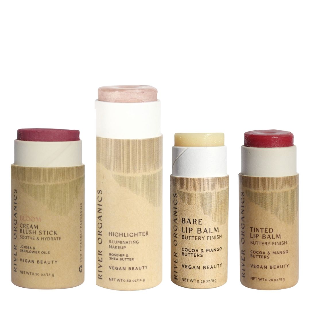 Colour Sets with Blush, Highlighter, and Lip Set