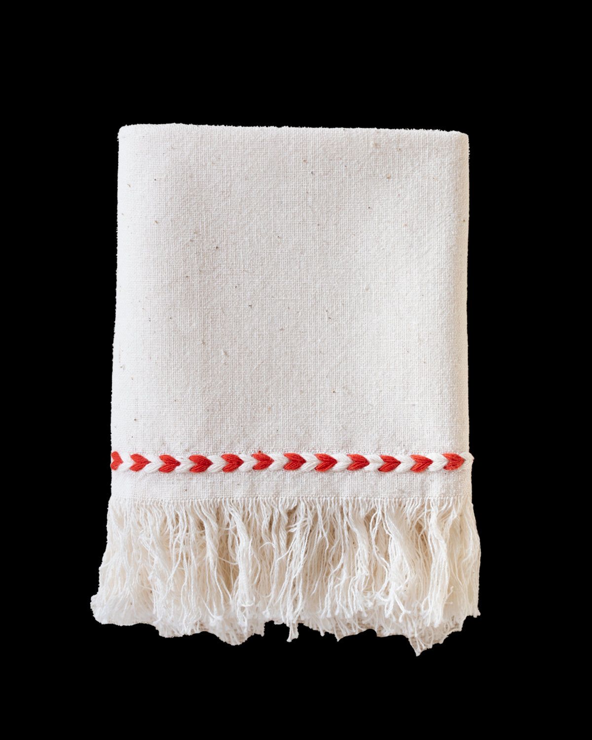 Red Braid Detail Napkin | Set of 2