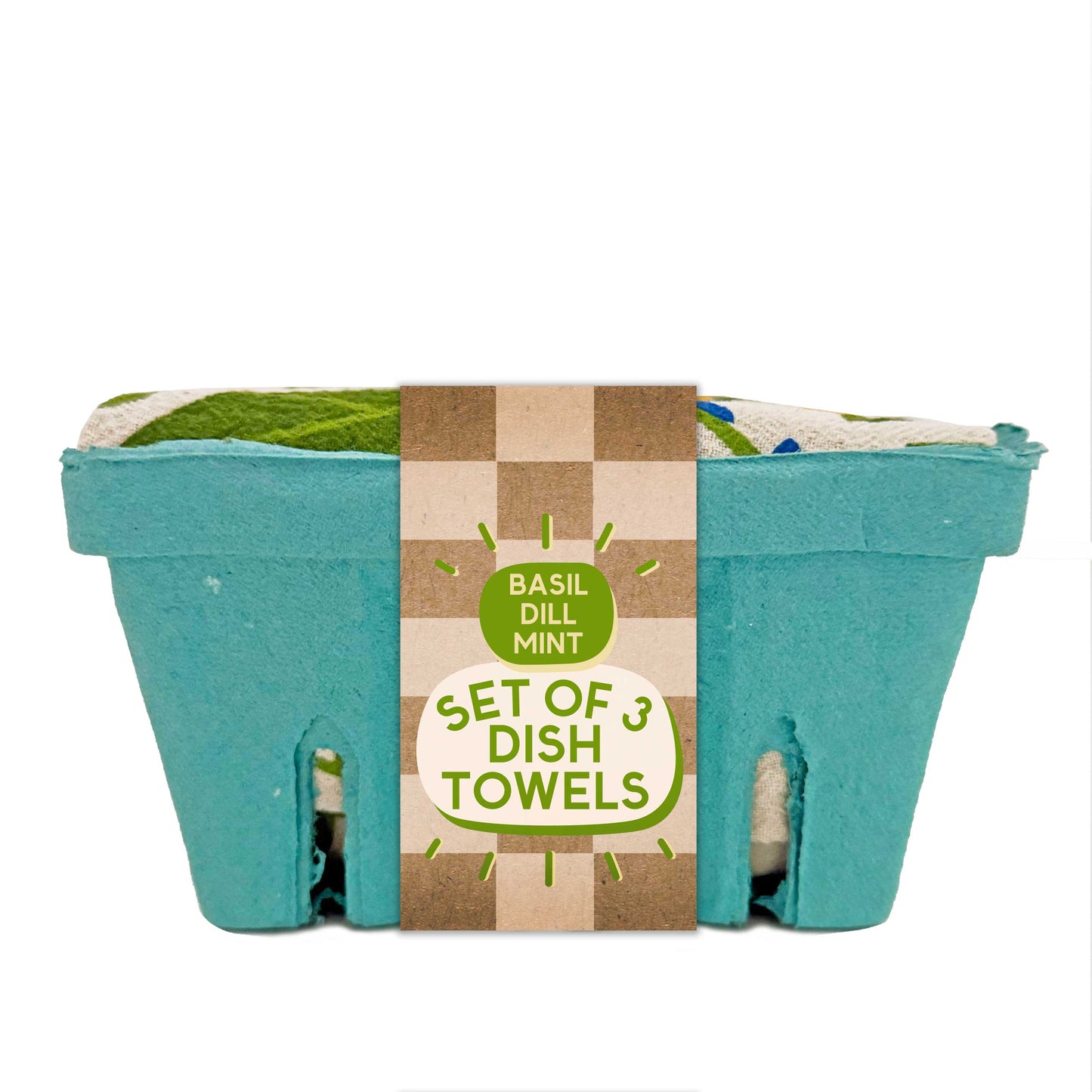 Fresh Herbs - Dish Towel Set of 3