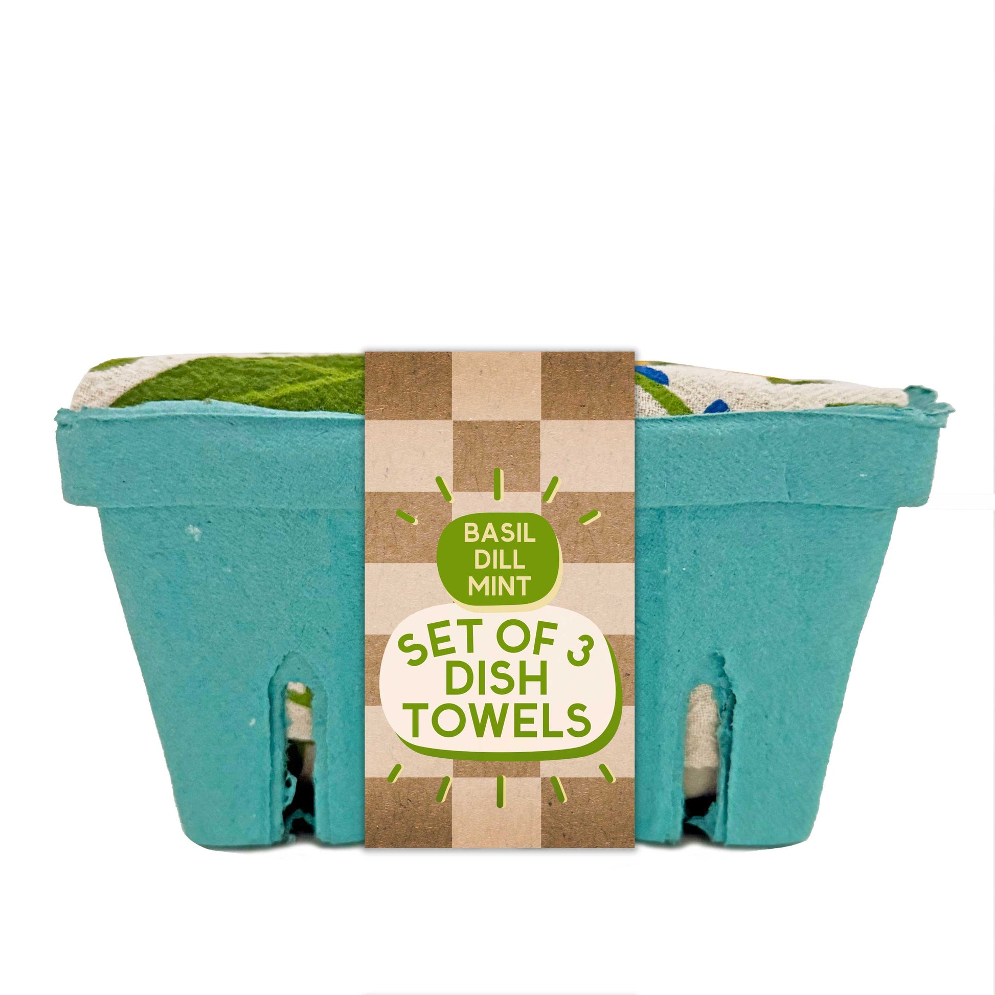 Fresh Herbs - Dish Towel Set of 3