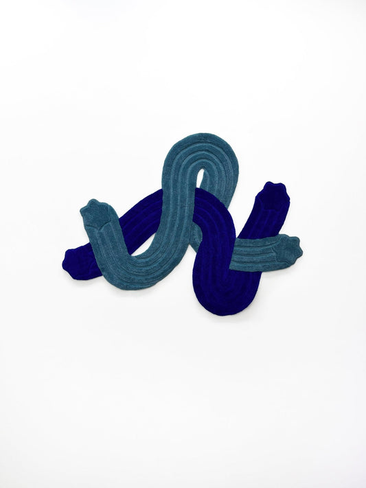 Entwine Rug Blue + Mint