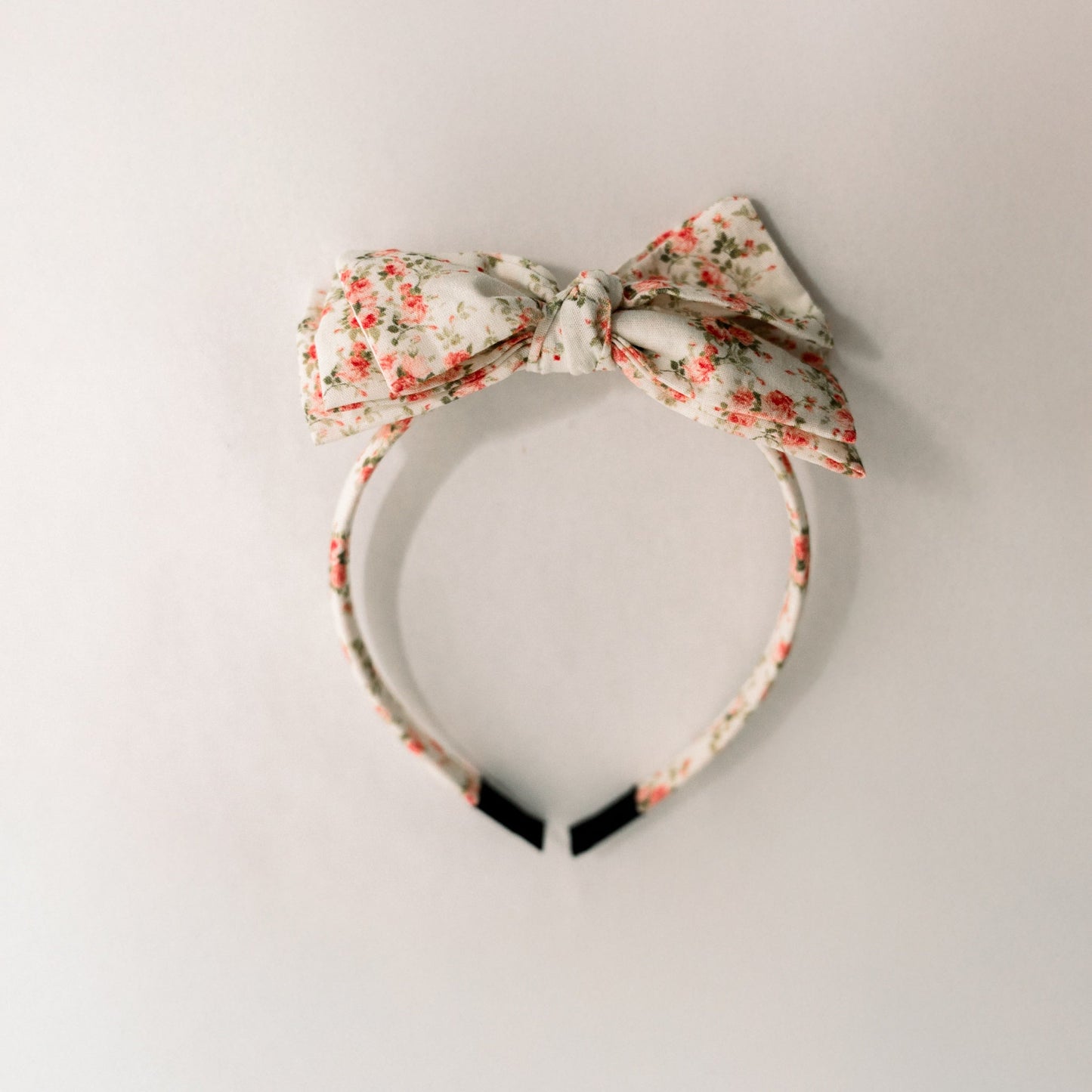 Three Little Bows Headband- Églantine