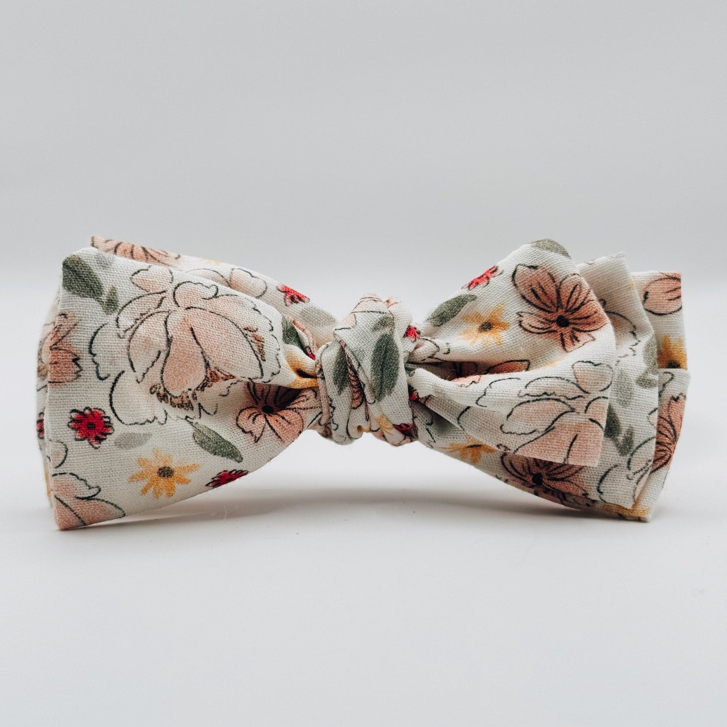 Three Little Bows Headband- Muguet