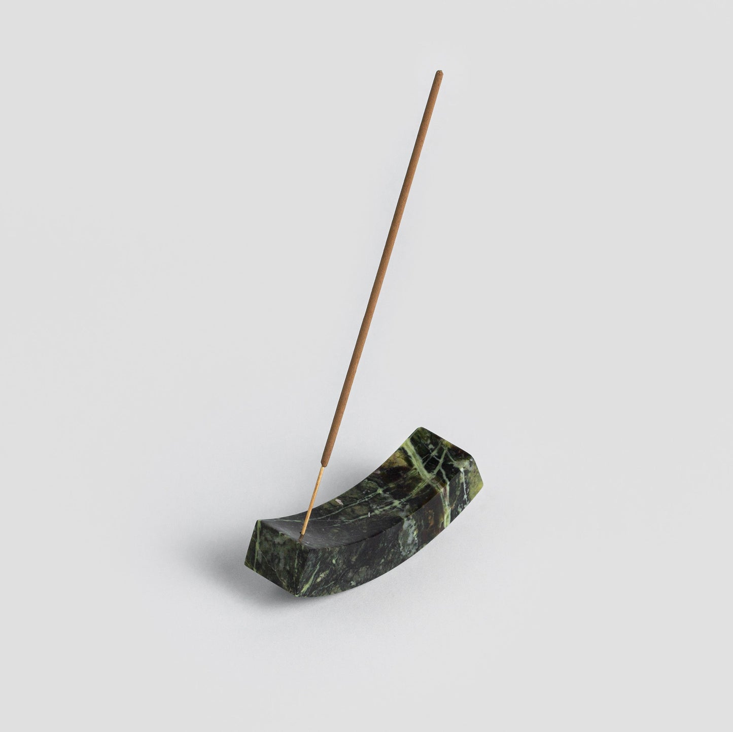 Smile gemstone incense holder Black Onyx
