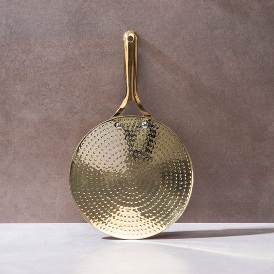 Brass Roti Tawa with Insulated handles- Tawa/Griddle Pan