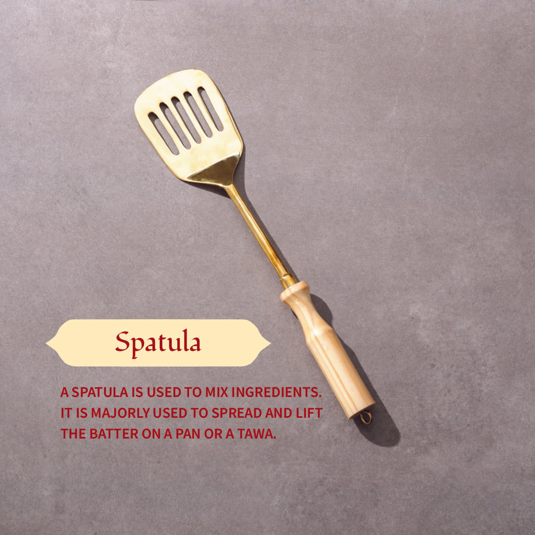 Set of Brass Ladles In A Gift Box