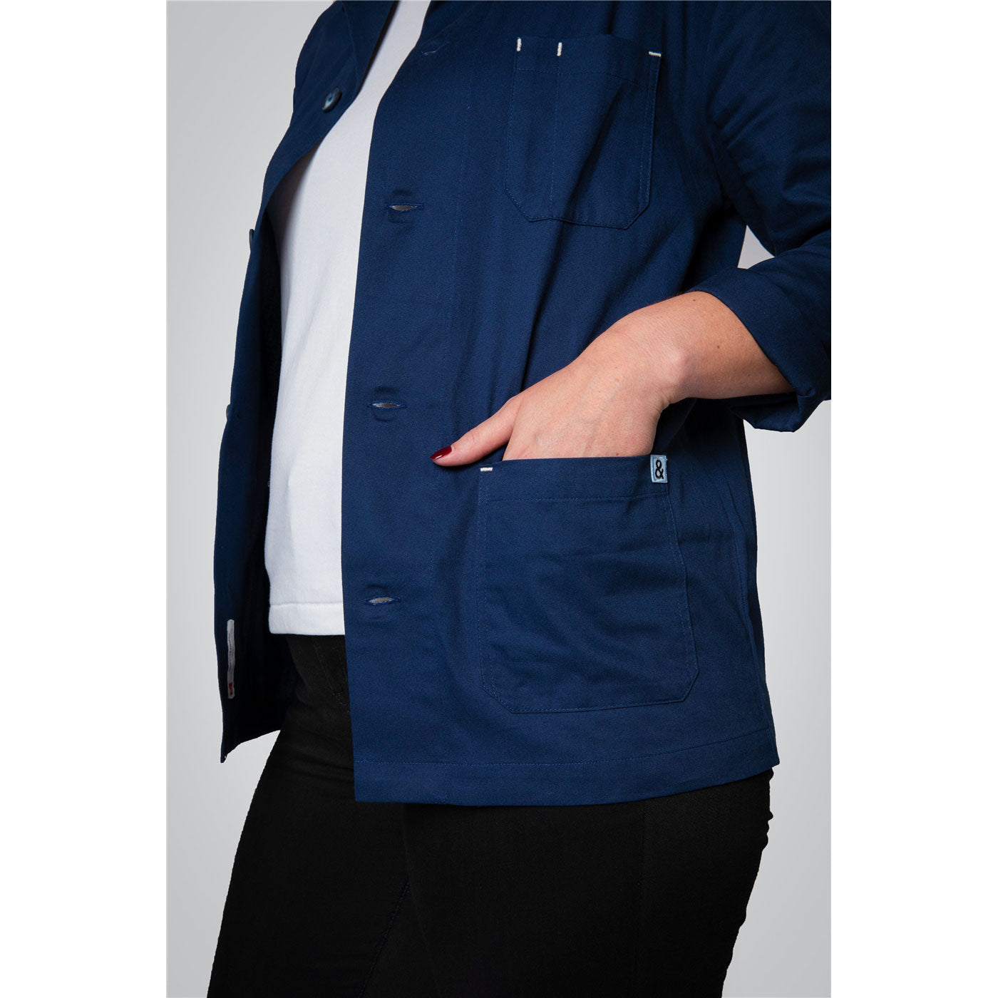 Long Sleeve Work Shirt - Firehouse Navy