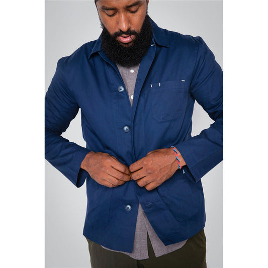 Long Sleeve Work Shirt - Firehouse Navy