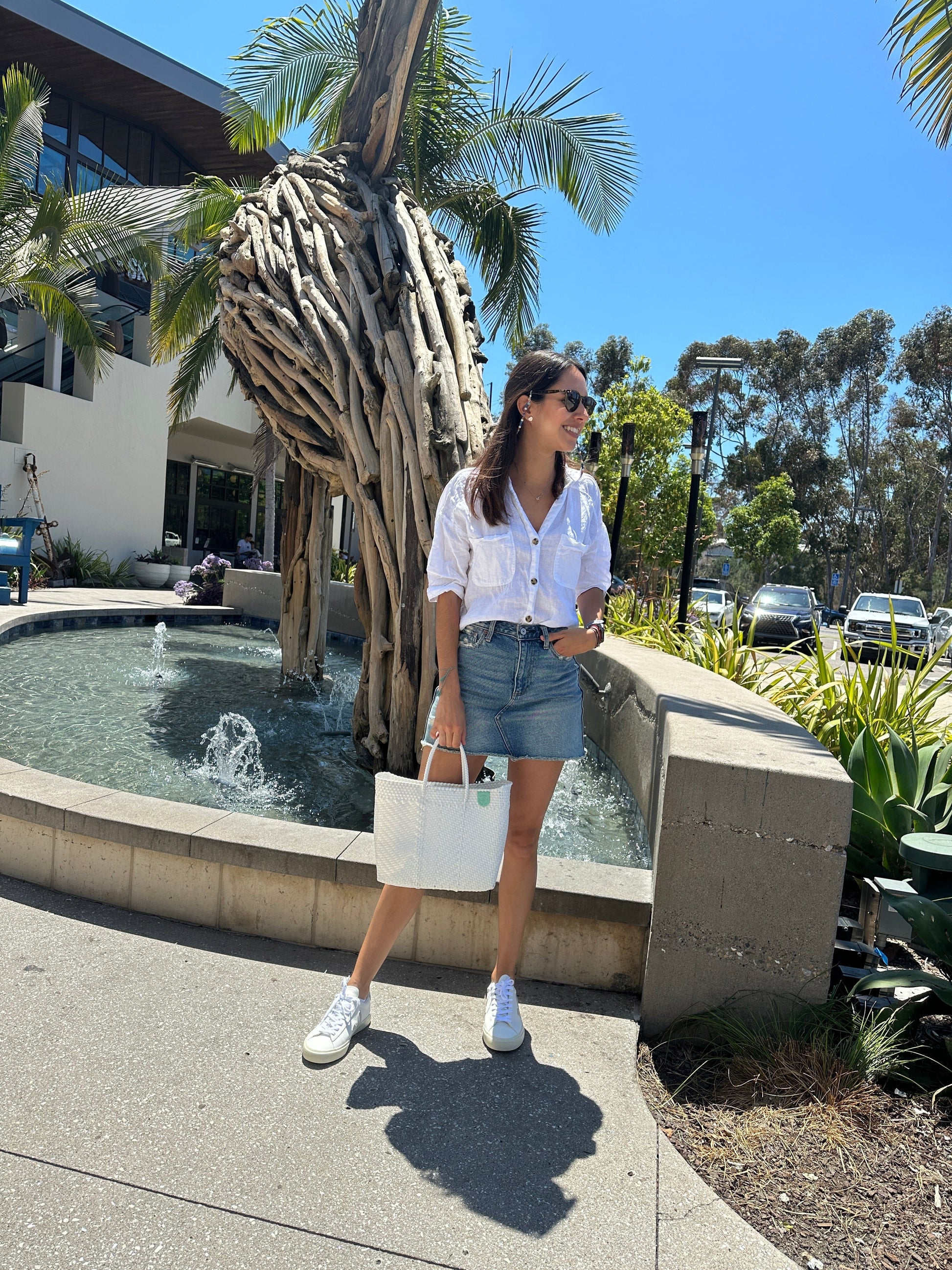 Paloma Medium Woven Resort Crossbody Bag