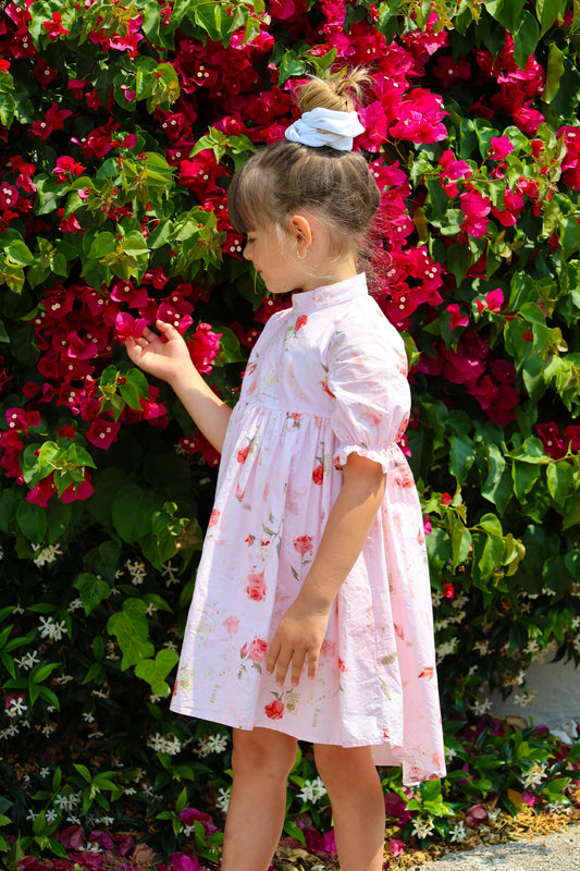 The Madeleine Dress- Rose Blush