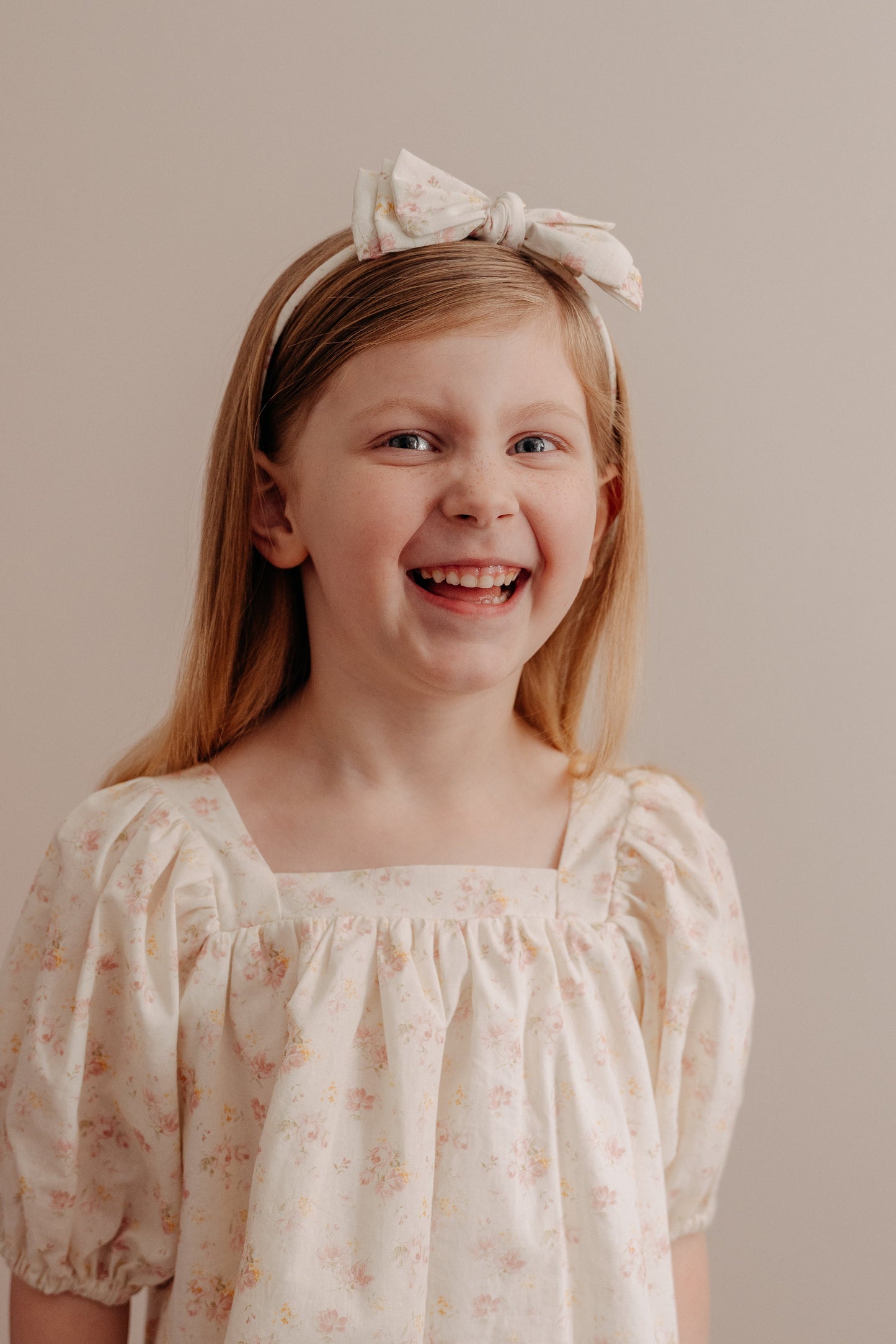 The Day Dress- Blush Meadow