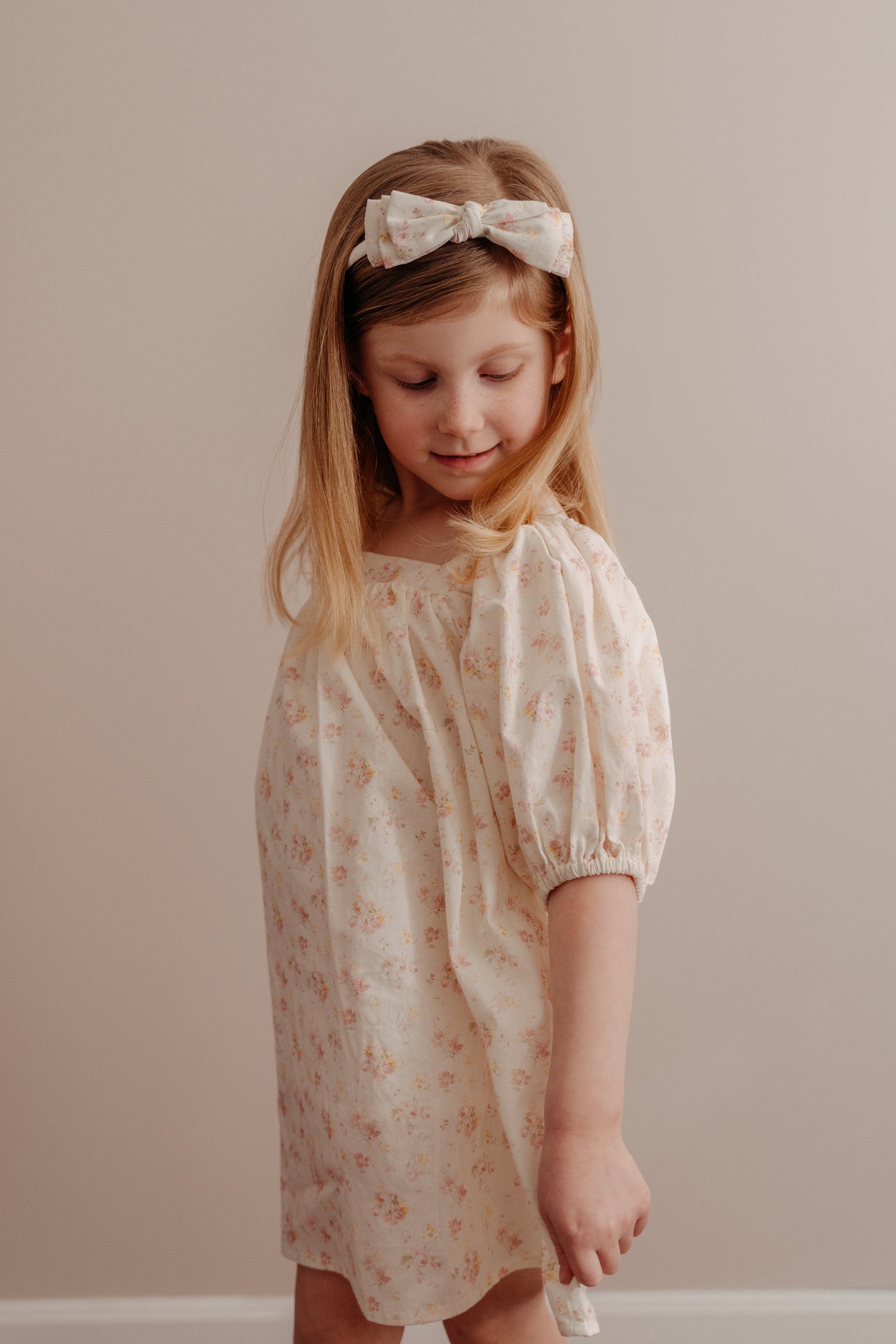 The Day Dress- Blush Meadow