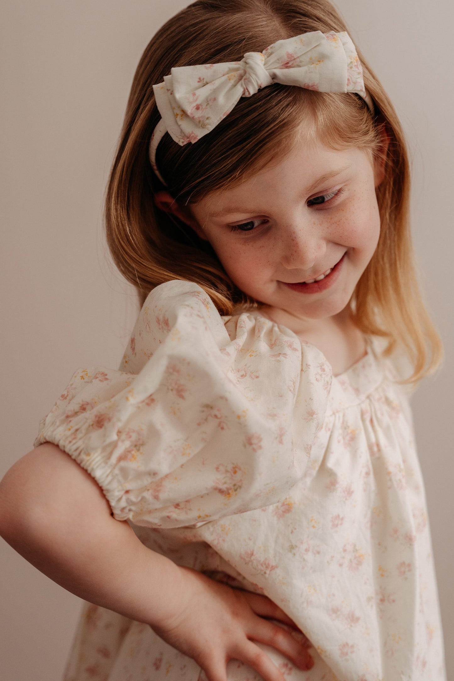 The Day Dress- Blush Meadow