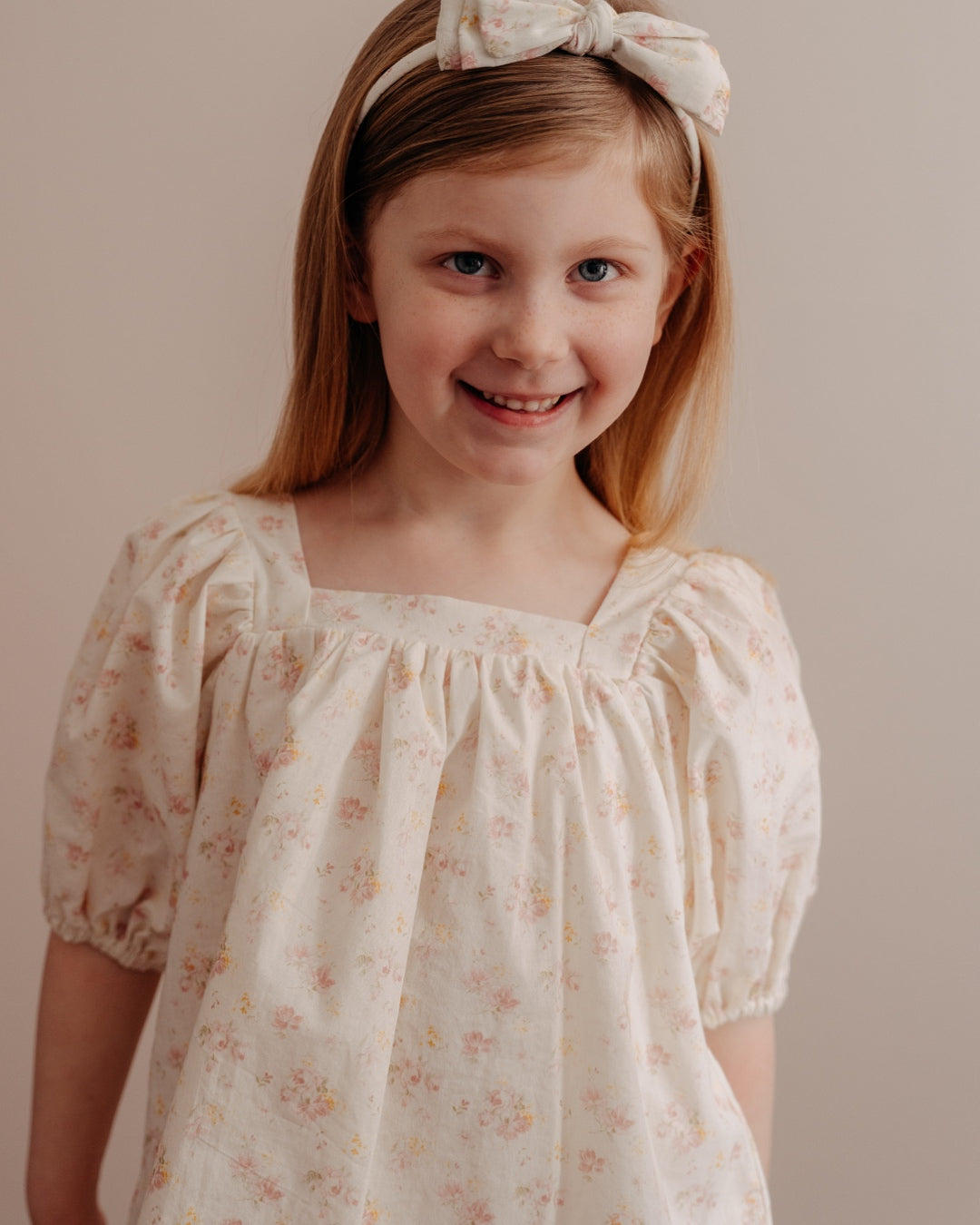 The Day Dress- Blush Meadow
