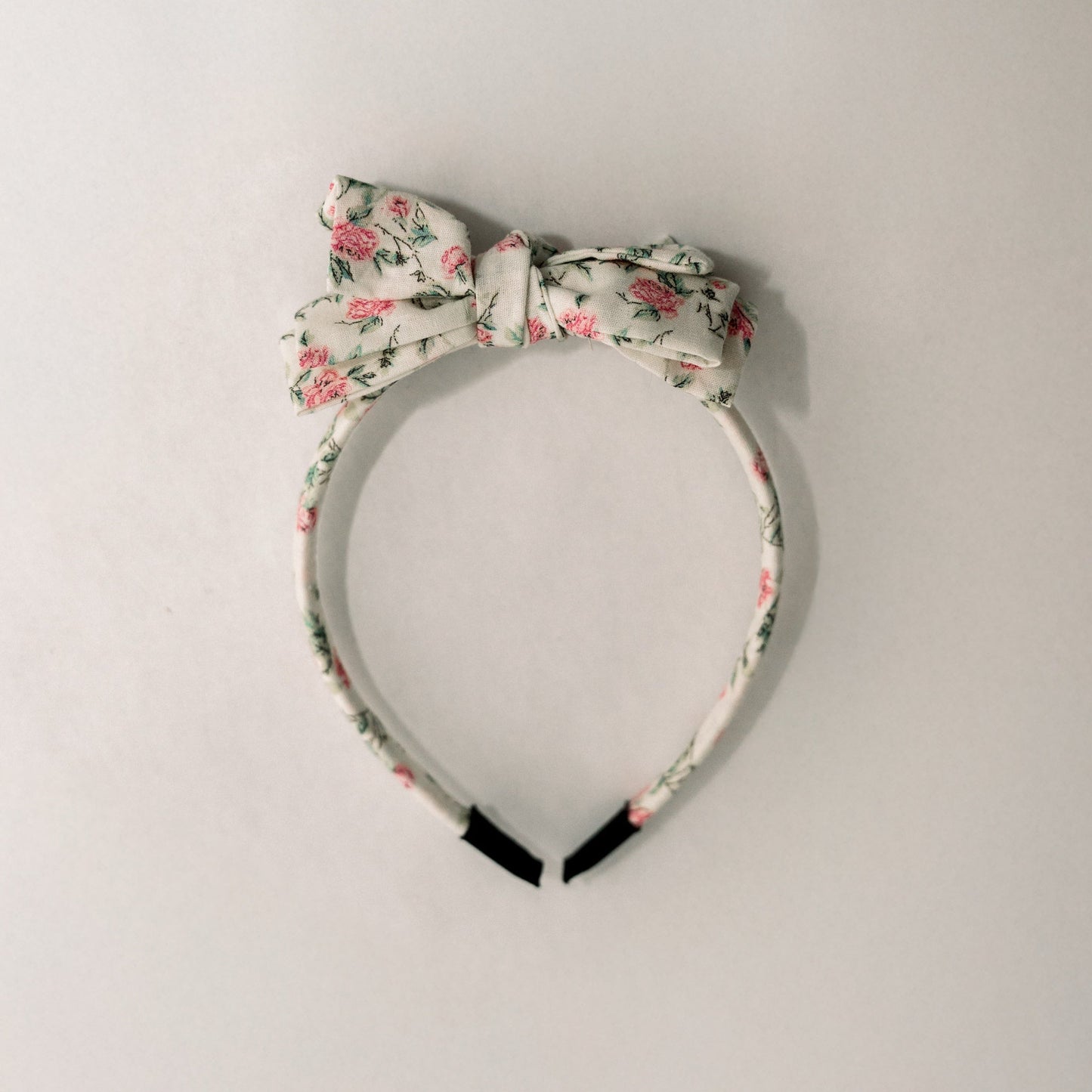 Three Little Bows Headband- Wild Rose
