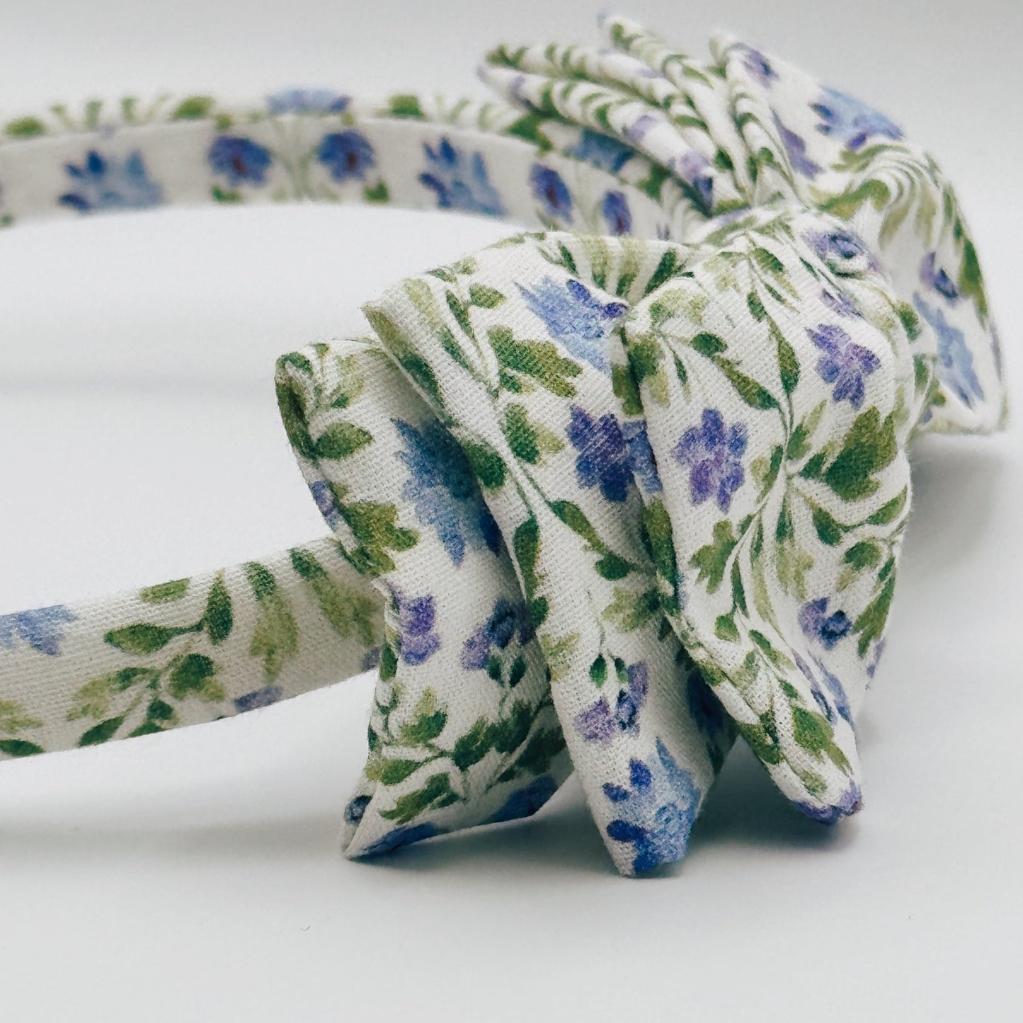 Three Little Bows Headband- Lobelias