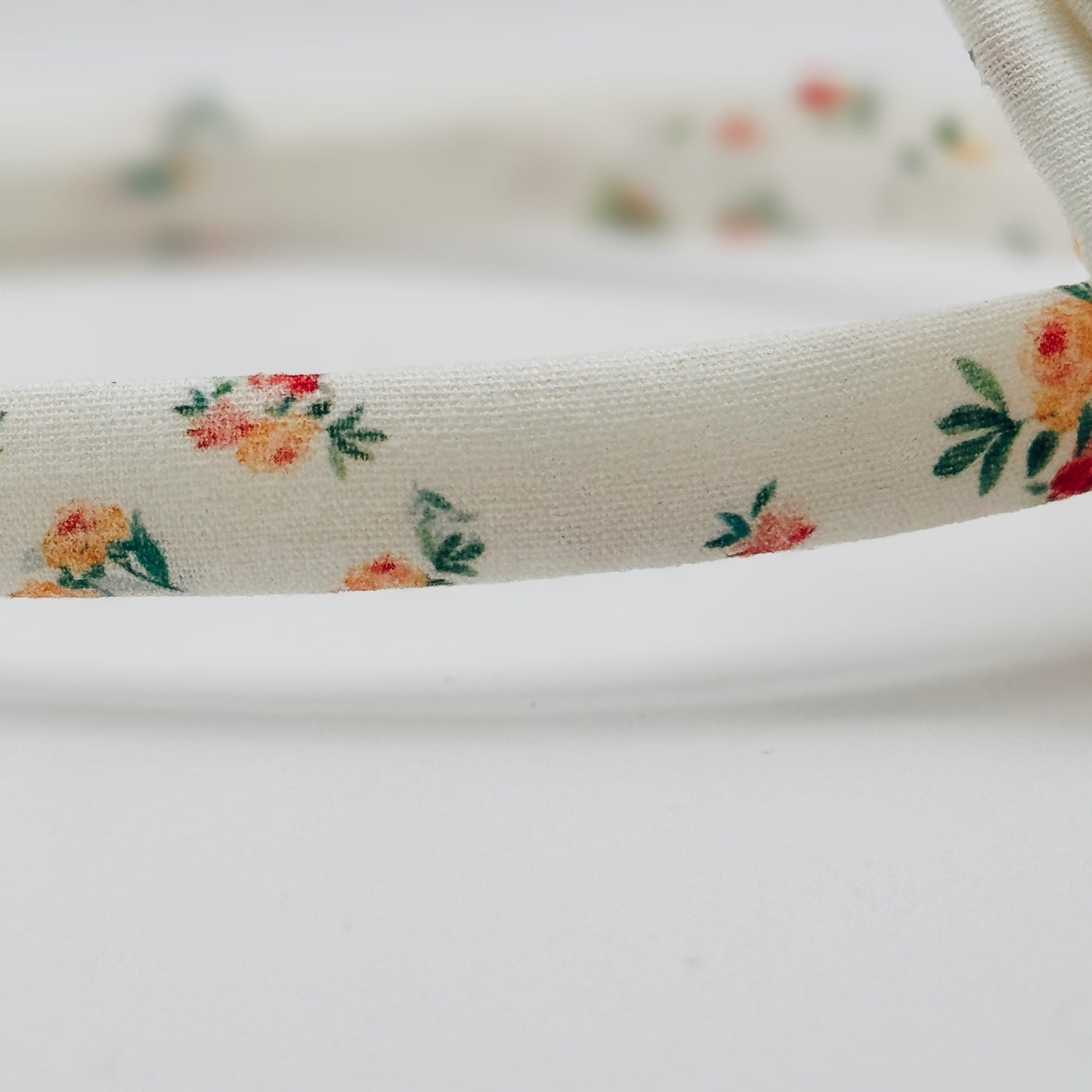 Three Little Bows Headband- Heirloom Blooms