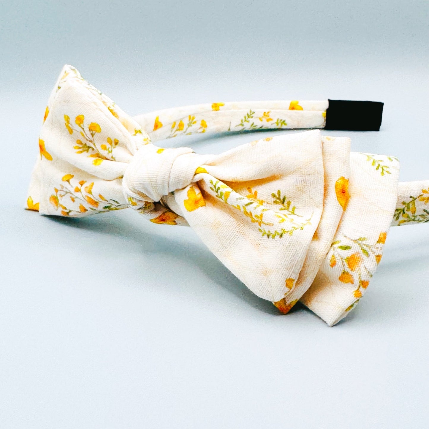 Three Little Bows Headband- Sonny Blossom