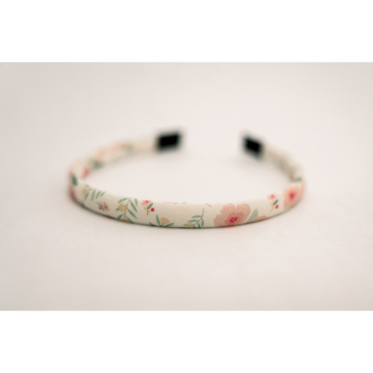 Petite Petals Headband-Pink Camellia