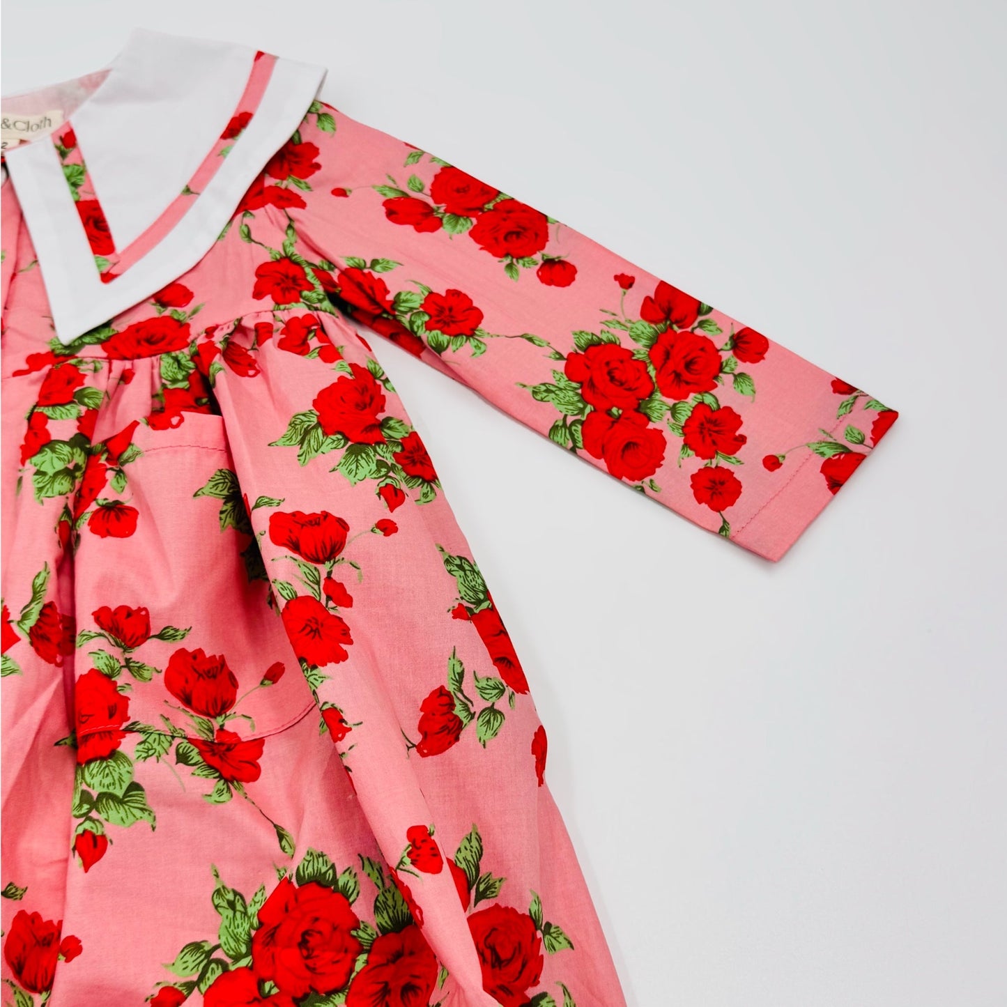 The Garden Dress- Vintage Rose